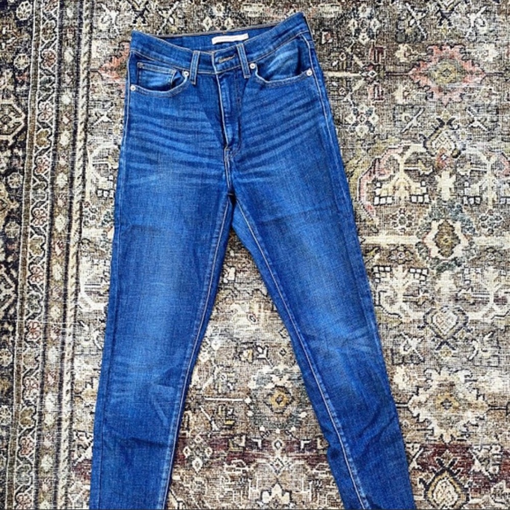 Levi's Mile High Super Skinny - 27W 30L